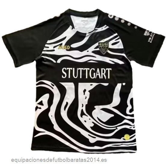 Nuevo Tailandia Especial Camiseta Stuttgart 23/24 Negro Baratas